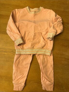 Little Sleepies Peach Cozy Matching Set